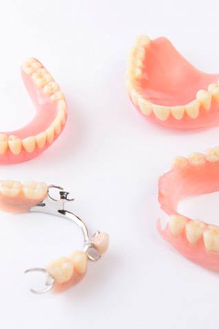 different types of dentures