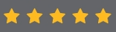 Stars for ratings